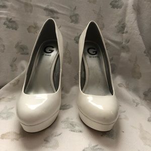 Guess platform pumps size 10